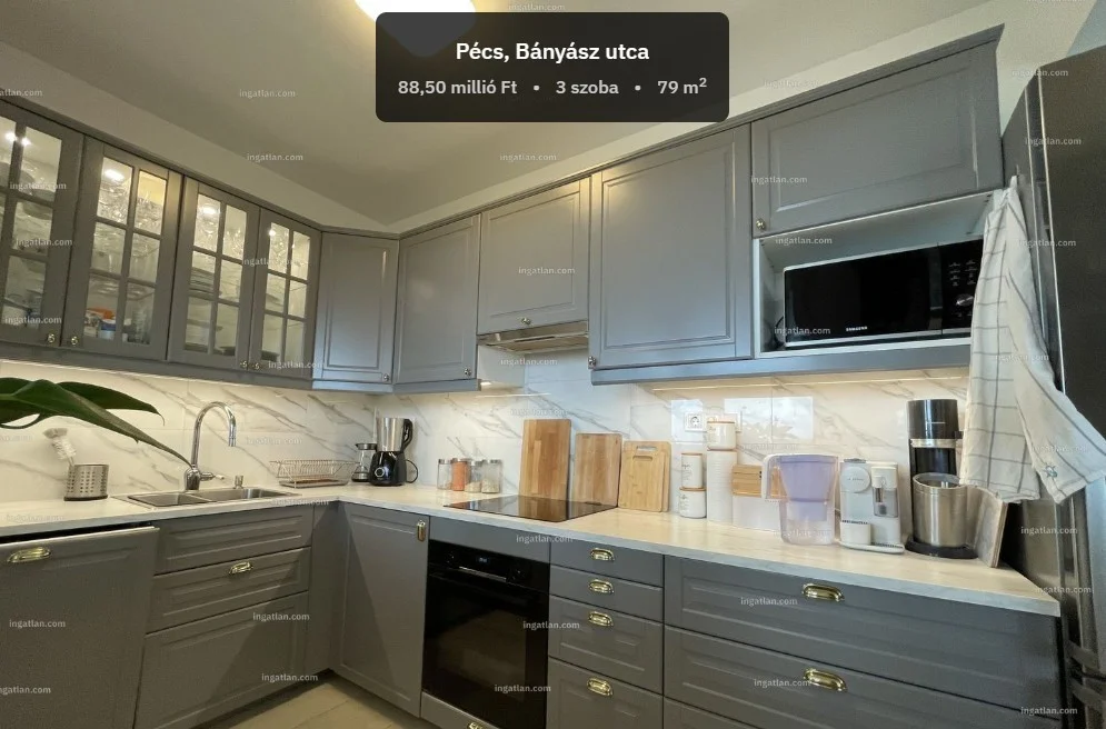 Kiadó panel lakás Pécsen - Kép 2